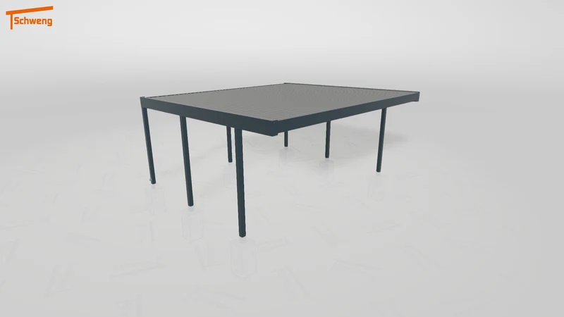 #DE Schweng Flachdachcarport C600+ (ID 33pbvq) #MTG