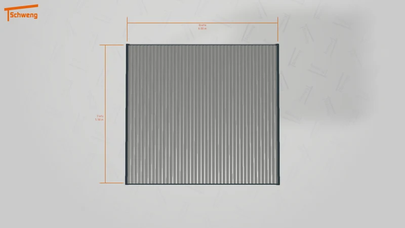 #DE Schweng Flachdachcarport C600+ (ID 33pbvq) #MTG