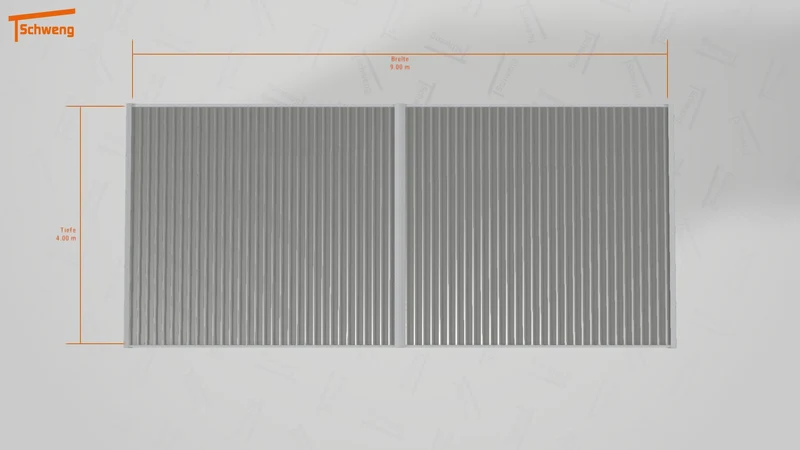 #DE Schweng Flachdachcarport C600 (ID mjrxb3) #MTG