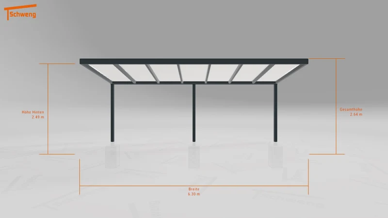 #DE Schweng Terrassenüberdachung S350 (ID jjrywp)