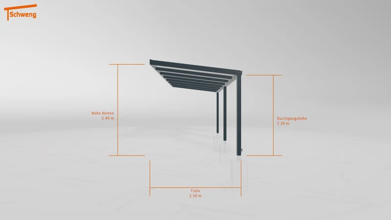 #DE Schweng Terrassenüberdachung S350 (ID jjrywp)