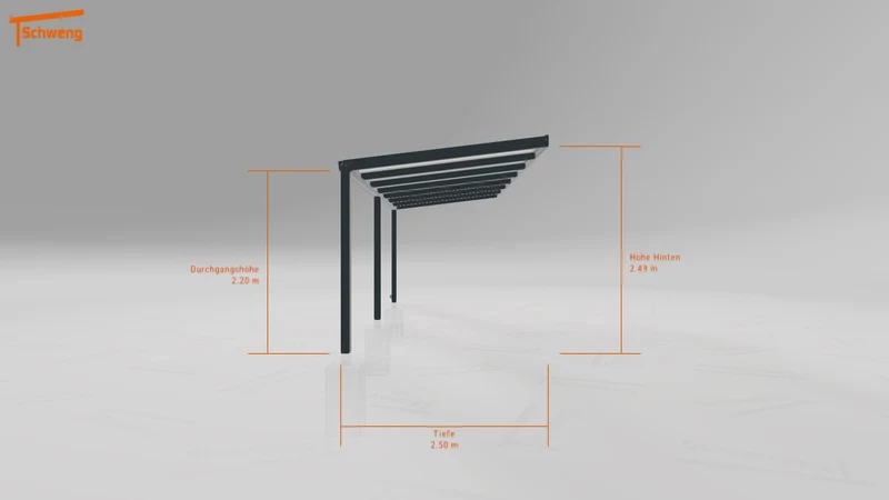 #DE Schweng Terrassenüberdachung S350 (ID jjrywp)