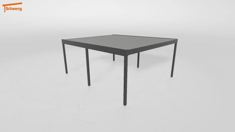 #DE Schweng Flachdachcarport C600 (ID zbx5pd) #MTG