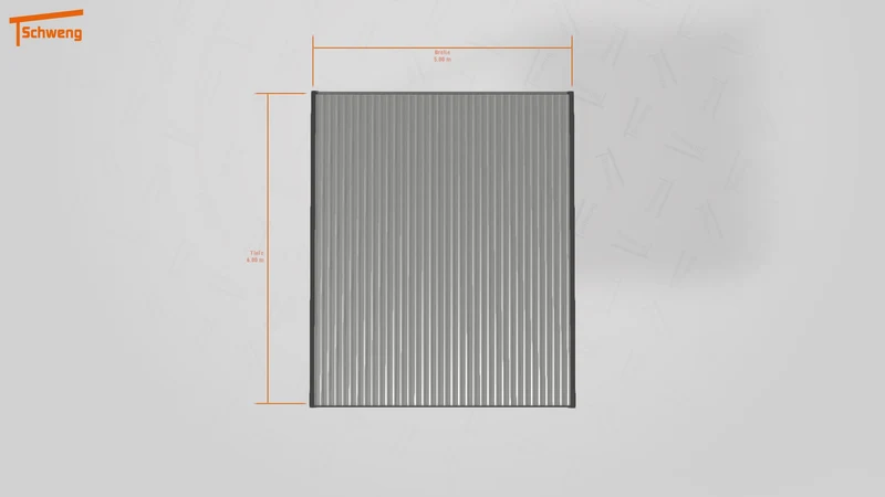 #DE Schweng Flachdachcarport C600 (ID zbx5pd) #MTG