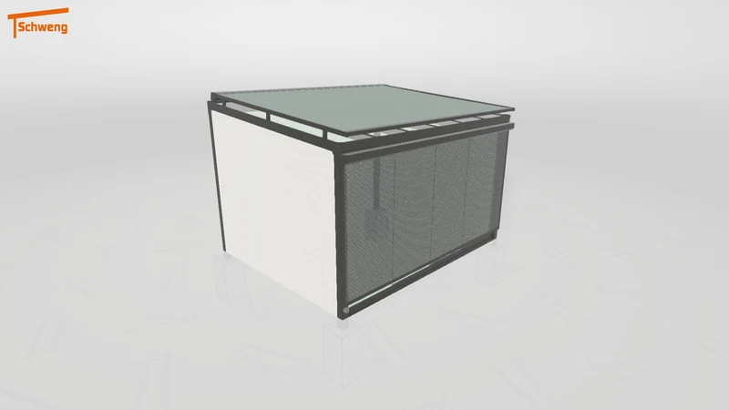 #DE Schweng Terrassenüberdachung S400 (ID 33pg45)