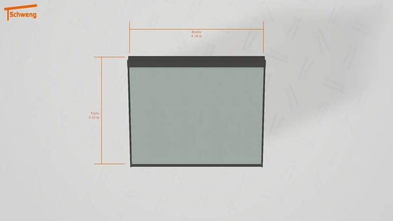 #DE Schweng Terrassenüberdachung S400 (ID 33pg45)