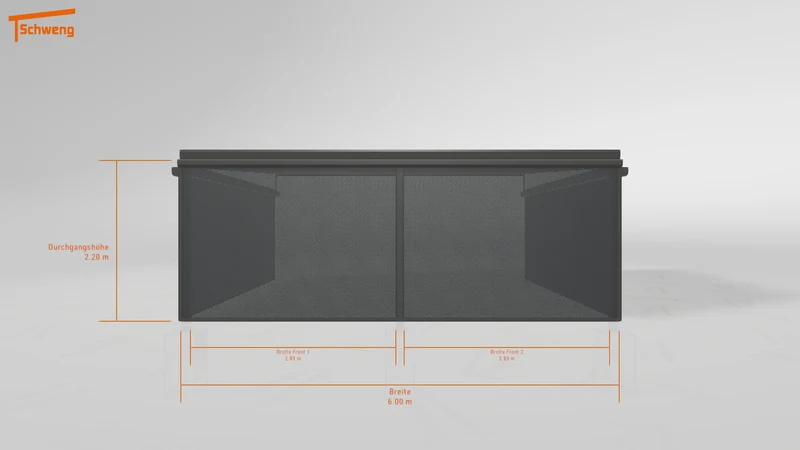 #DE Schweng Terrassenüberdachung S400 (ID w3yrxz)