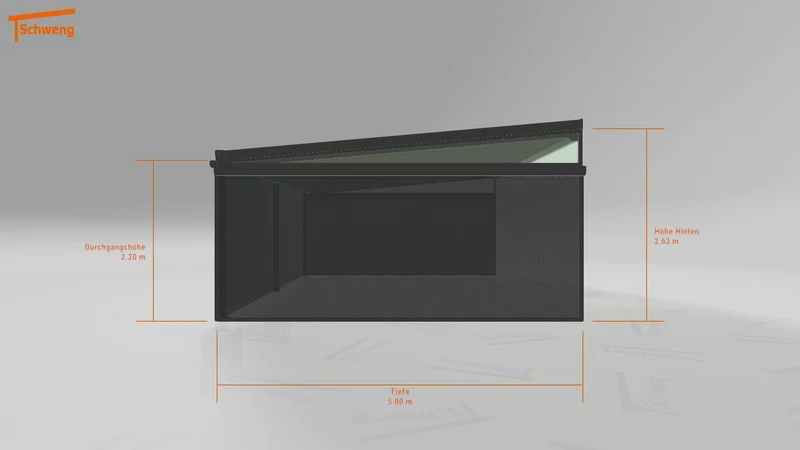 #DE Schweng Terrassenüberdachung S400 (ID w3yrxz)