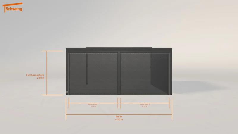 #DE Schweng Terrassenüberdachung S400 (ID dv595r)