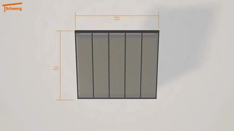 #DE Schweng Terrassenüberdachung S400 (ID dv595r)