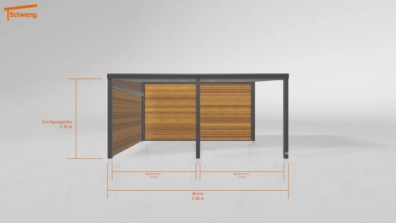 #DE Schweng Terrassenüberdachung S400 (ID 2qbkjd)