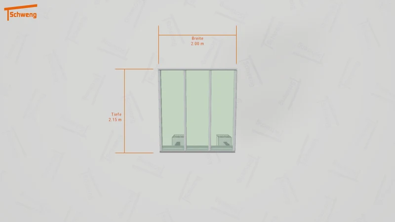 #DE Schweng Terrassenüberdachung S350 (ID mjrqpr)