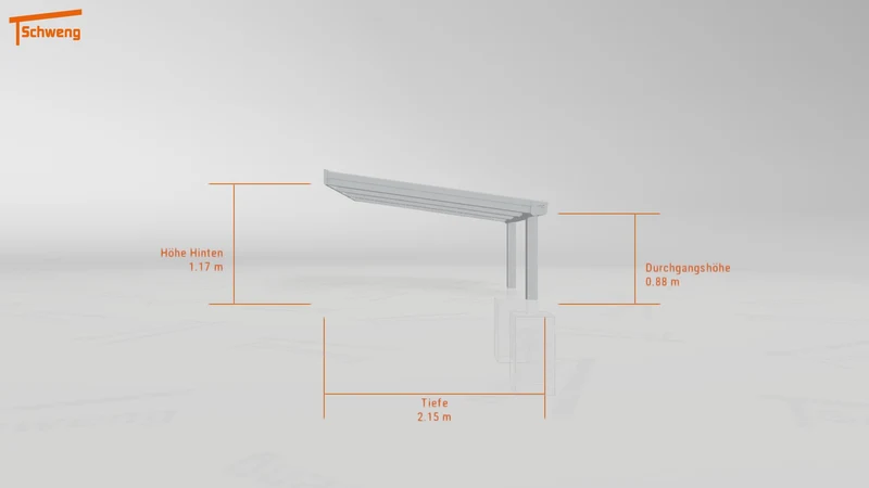 #DE Schweng Terrassenüberdachung S350 (ID jjrnpn)