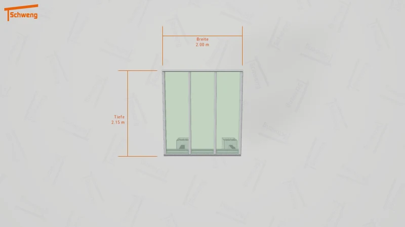 #DE Schweng Terrassenüberdachung S350 (ID jjrnpn)