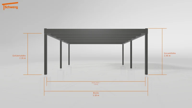 #CH Schweng Flachdachcarport C600 (ID w3y7d4) #MTG