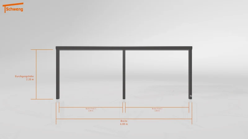 #DE Schweng Pultdachcarport S400 (ID yg783p)