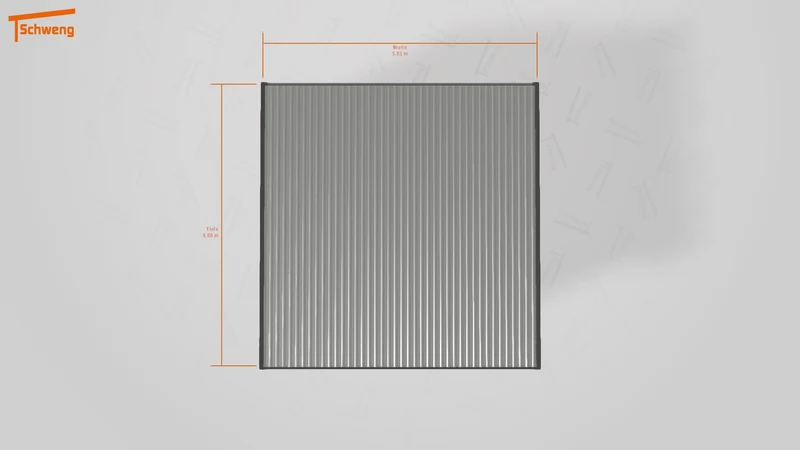 #DE Schweng Flachdachcarport C600+ (ID 775q5p) #MTG