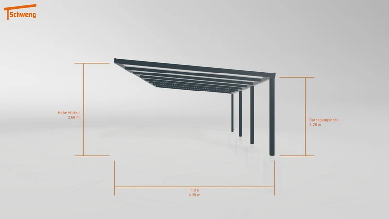 #DE Schweng Terrassenüberdachung S400 (ID pbq83k)