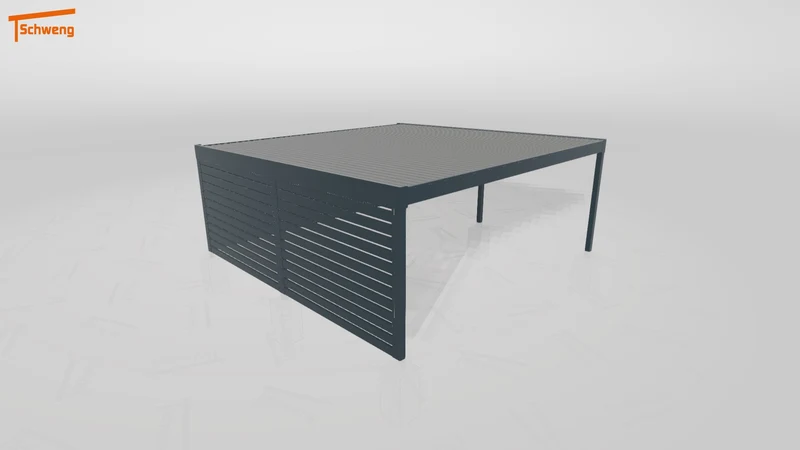 #DE Schweng Flachdachcarport C600+ (ID 775nq7) #MTG