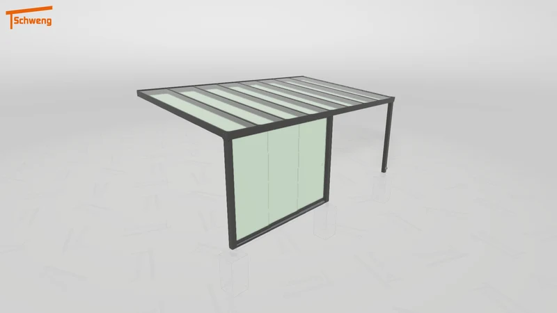 #DE Schweng Terrassenüberdachung S400 (ID 33pm7z)