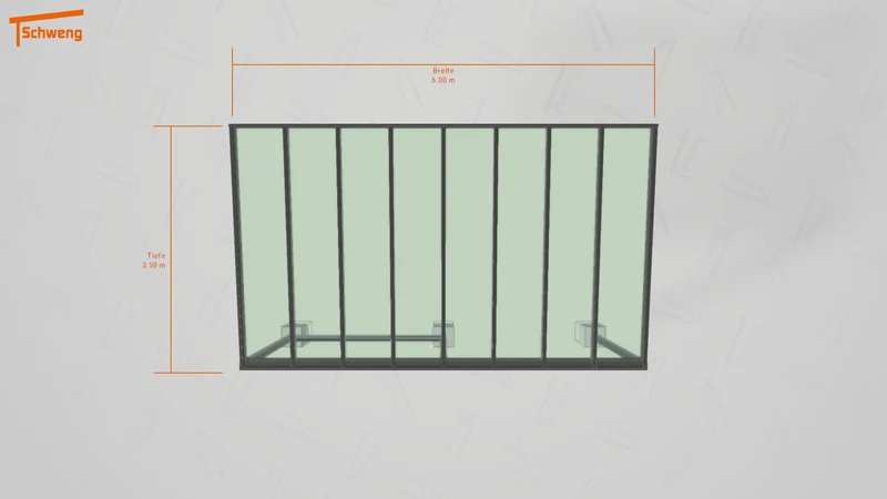 #DE Schweng Terrassenüberdachung S400 (ID 33pm7z)
