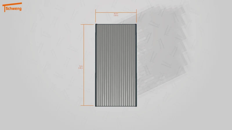 #DE Schweng Flachdachcarport C600+ (ID n54kd3) #MTG