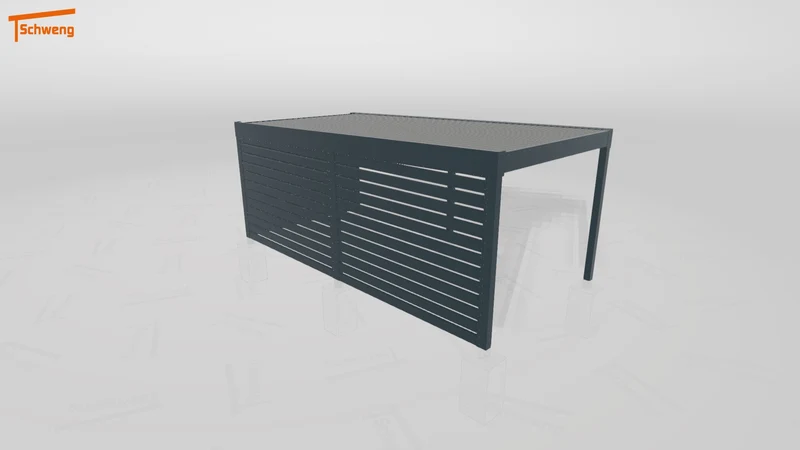 #DE Schweng Flachdachcarport C600+ (ID bkj5qq) #MTG