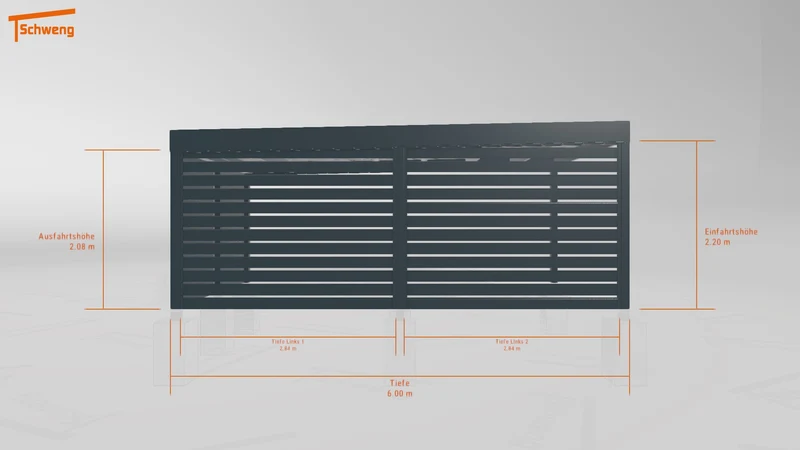 #DE Schweng Flachdachcarport C600+ (ID bkj5qq) #MTG