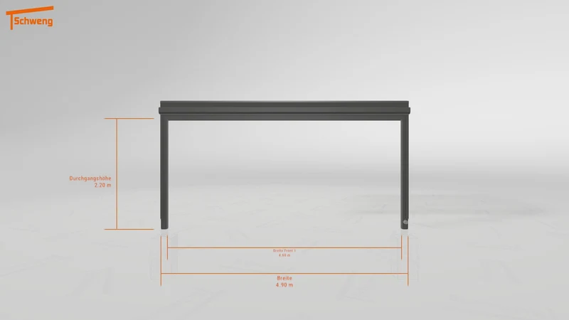 #DE Schweng Terrassenüberdachung S400 (ID 33pzjn)