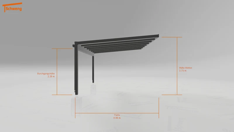 #DE Schweng Terrassenüberdachung S400 (ID 33pzjn)