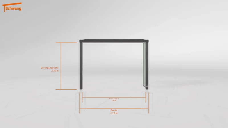 #DE Schweng Terrassenüberdachung S350 (ID mj79x5)