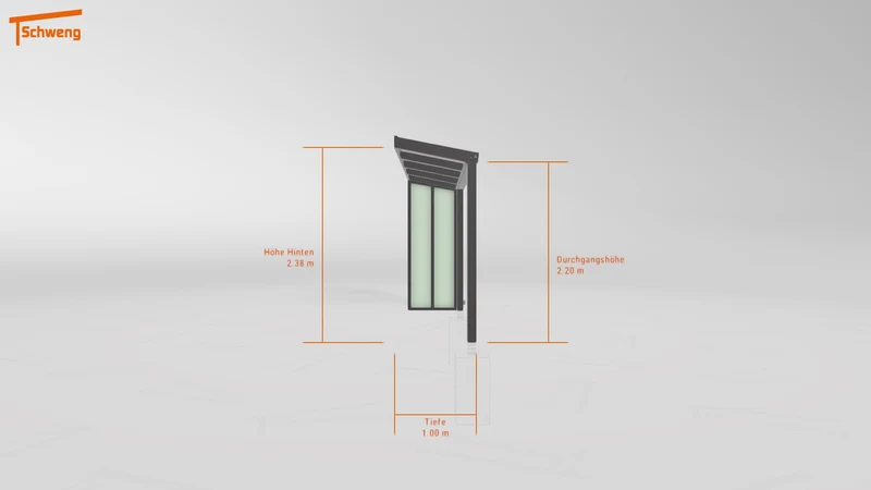 #DE Schweng Terrassenüberdachung S350 (ID mj79x5)