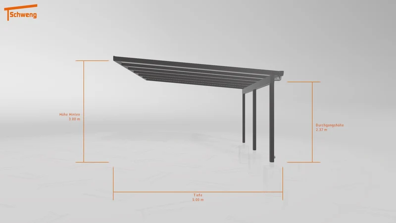 #DE Schweng Terrassenüberdachung S400 (ID x7npgd)