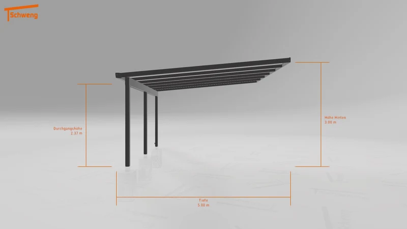 #DE Schweng Terrassenüberdachung S400 (ID x7npgd)