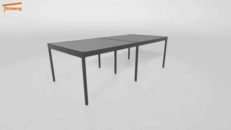 #DE Schweng Flachdachcarport C600 (ID ygnv9g)