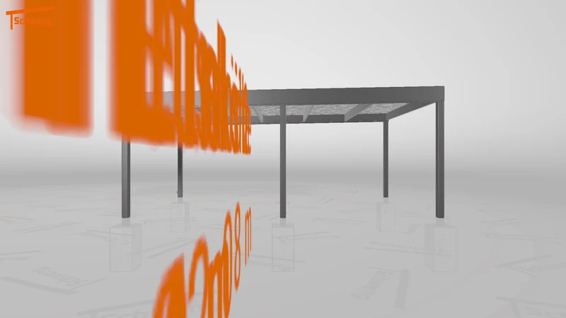 #DE Schweng Flachdachcarport C600 (ID yg7yv4)