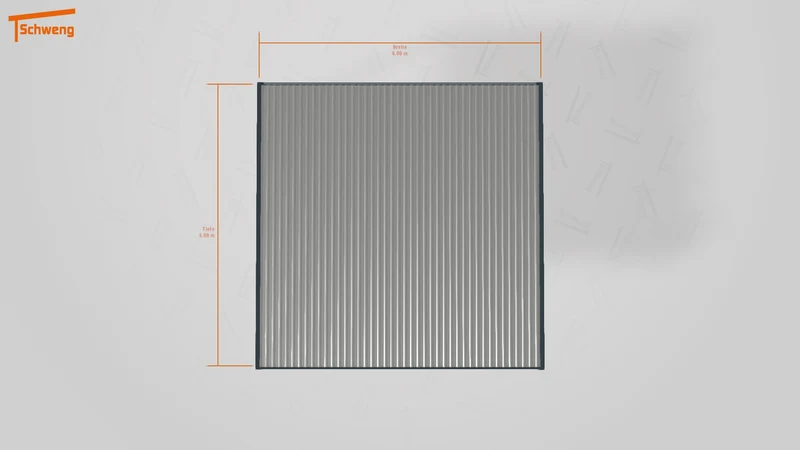 #DE Schweng Flachdachcarport C600+ (ID 775wjq) #MTG