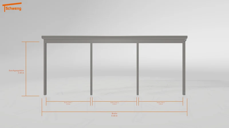 #AT Schweng Pultdachcarport S400 (ID dvzq4r)