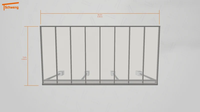 #AT Schweng Pultdachcarport S400 (ID dvzq4r)