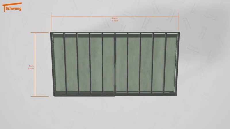 #DE Schweng Terrassenüberdachung S400 (ID 5m9dj8)
