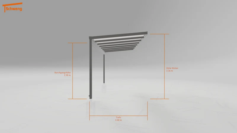 #DE Schweng Pultdachcarport S400 (ID qd23v7)