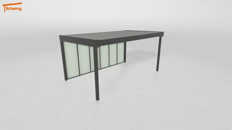#DE Schweng Flachdachcarport C600 (ID n543m5) #MTG
