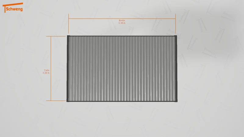 #DE Schweng Flachdachcarport C600 (ID n543m5) #MTG