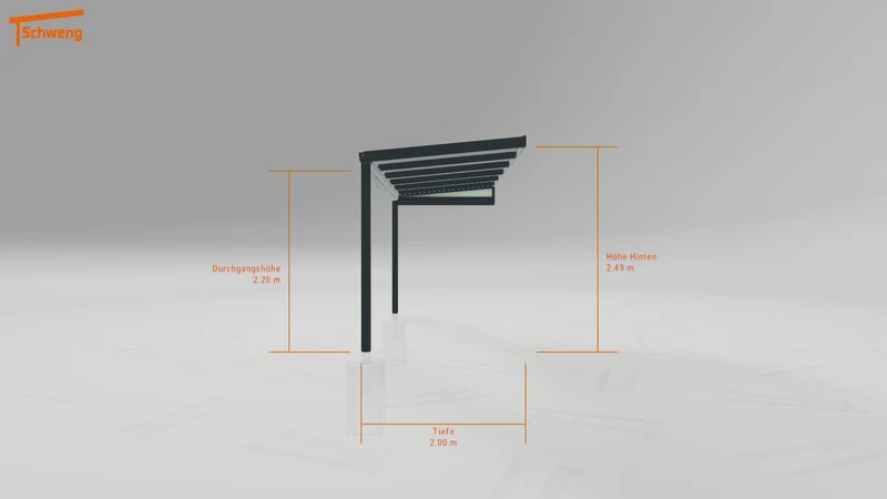 #DE Schweng Terrassenüberdachung S350 (ID zbxkxz)