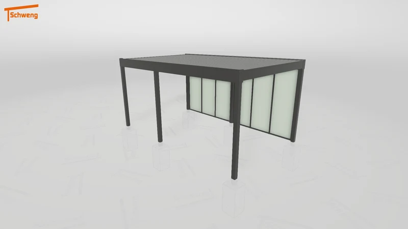 #DE Schweng Flachdachcarport C600 (ID jjr3ry) #MTG