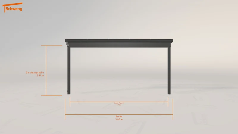 #DE Schweng Terrassenüberdachung S350 (ID 85dxxw)