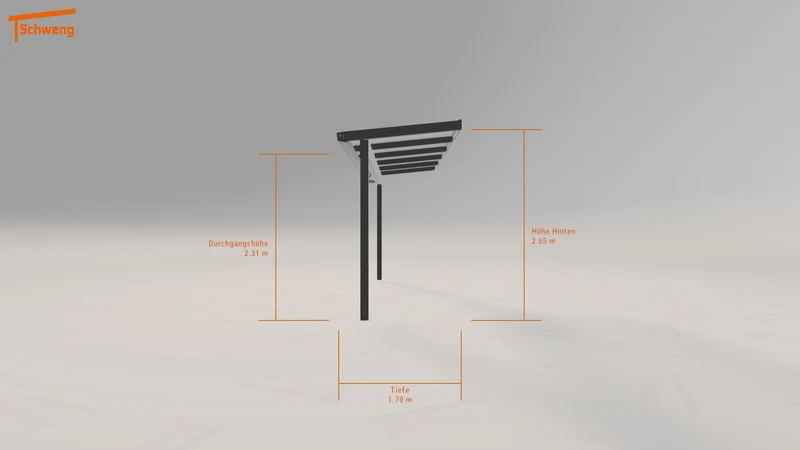 #DE Schweng Terrassenüberdachung S350 (ID 85dxxw)