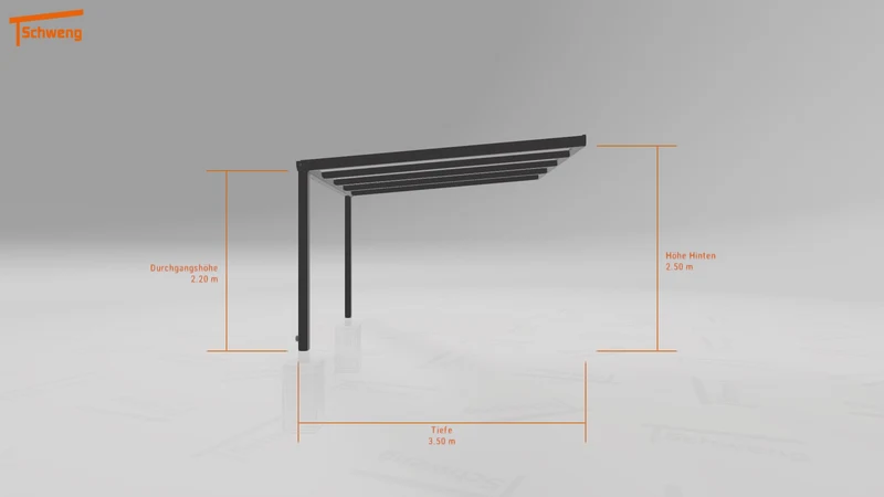 #DE Schweng Terrassenüberdachung S350 (ID 9wx5rv)