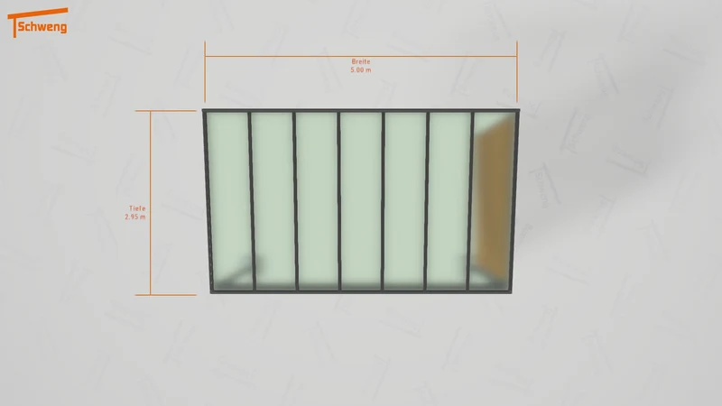 #DE Schweng Pultdachcarport S350 (ID g7pzdd) #MTG