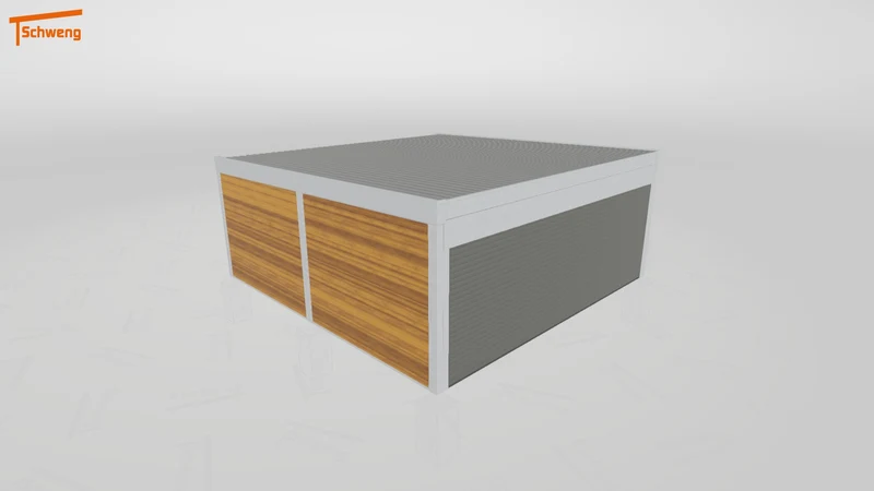 #DE Schweng Flachdachcarport C600 (ID jjrnmw) #MTG
